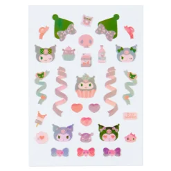 Japan Original Kuromi Holographic Kawaii Stickers