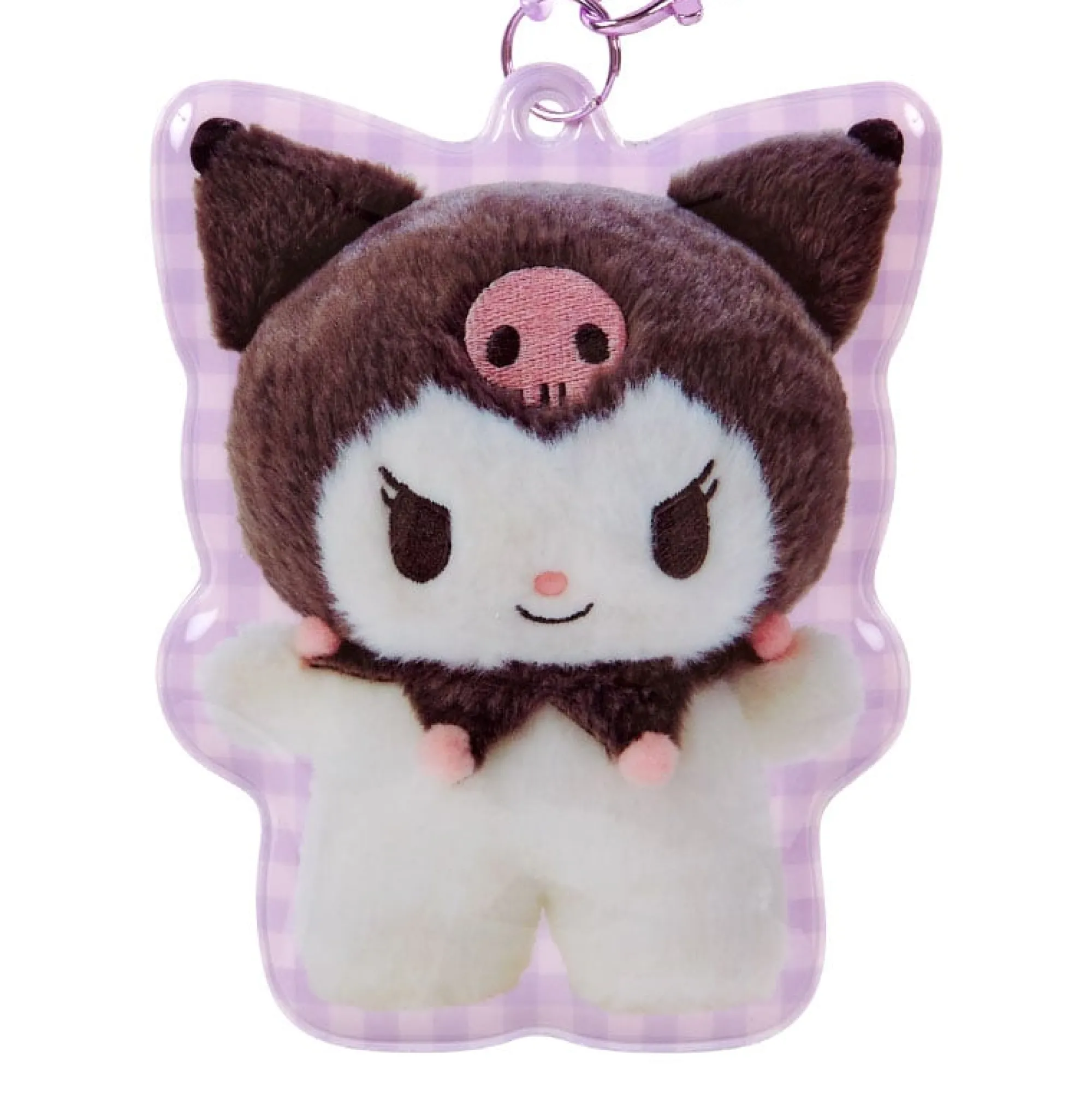 Japan Original Kuromi ID Badge (Pitatto Friends Series)