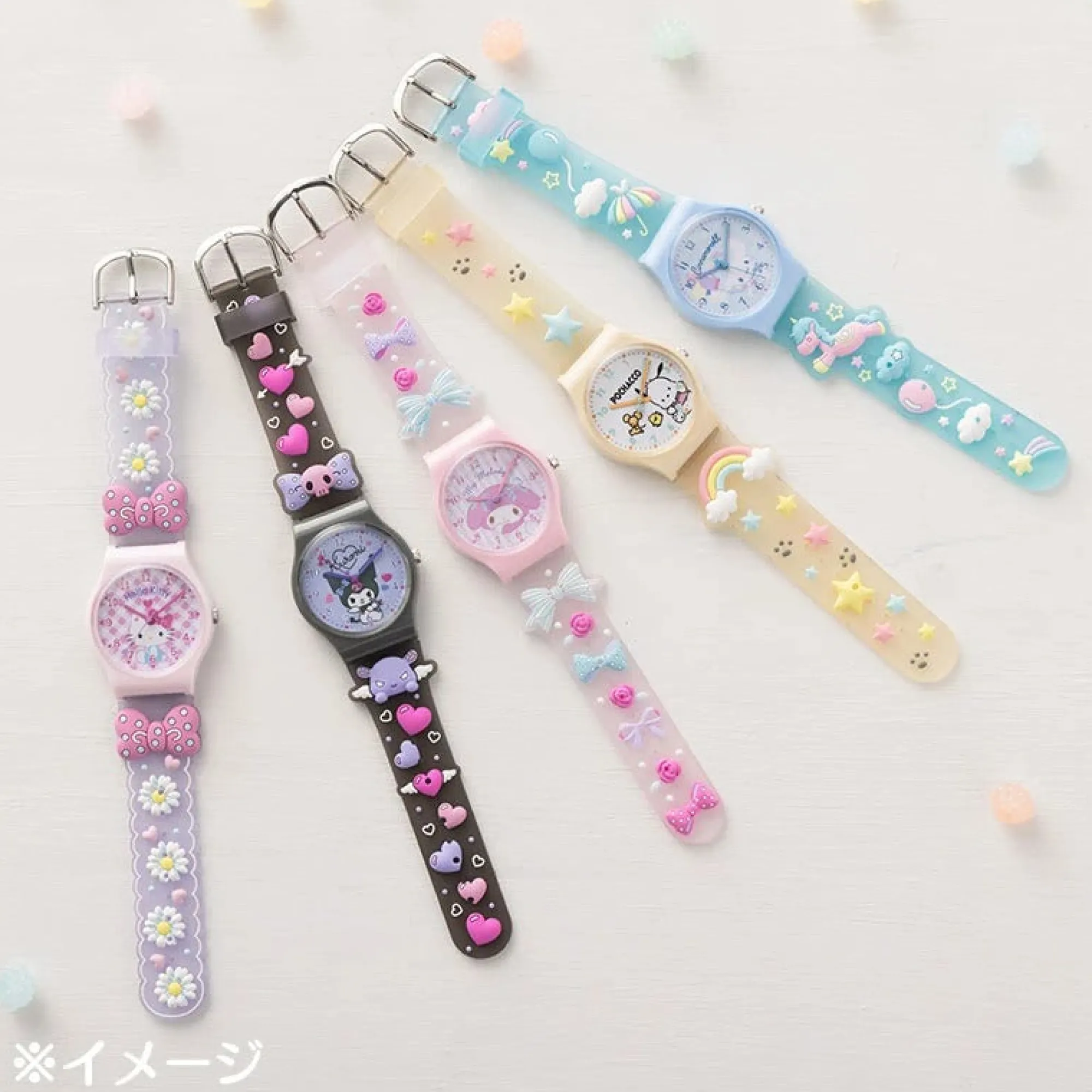 Japan Original Kuromi Jelly Wristwatch