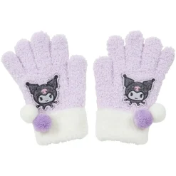 Kids Japan Original Kuromi Kids Expandable Cozy Gloves