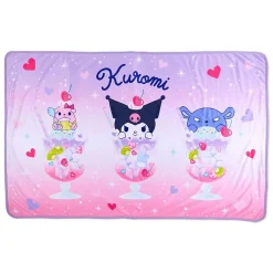 Japan Original Kuromi Lap Blanket (Soda Float Series)