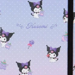 Japan Original Kuromi Lined Notebook (Elastic Closure)