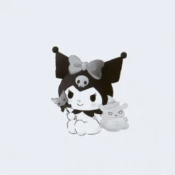 Japan Original Kuromi Lined Notebook (Elastic Closure)