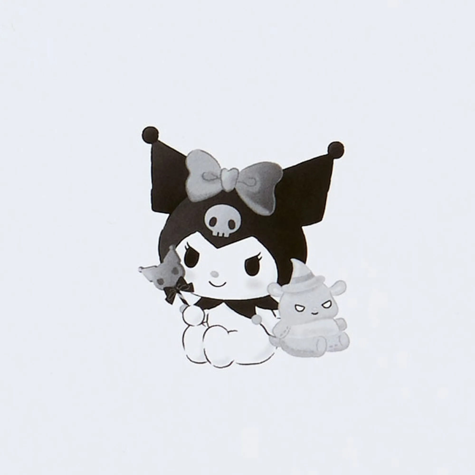 Japan Original Kuromi Lined Notebook (Elastic Closure)