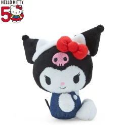 Japan Original Kuromi Mascot Keychain Plush (Hello, Everyone! Series)
