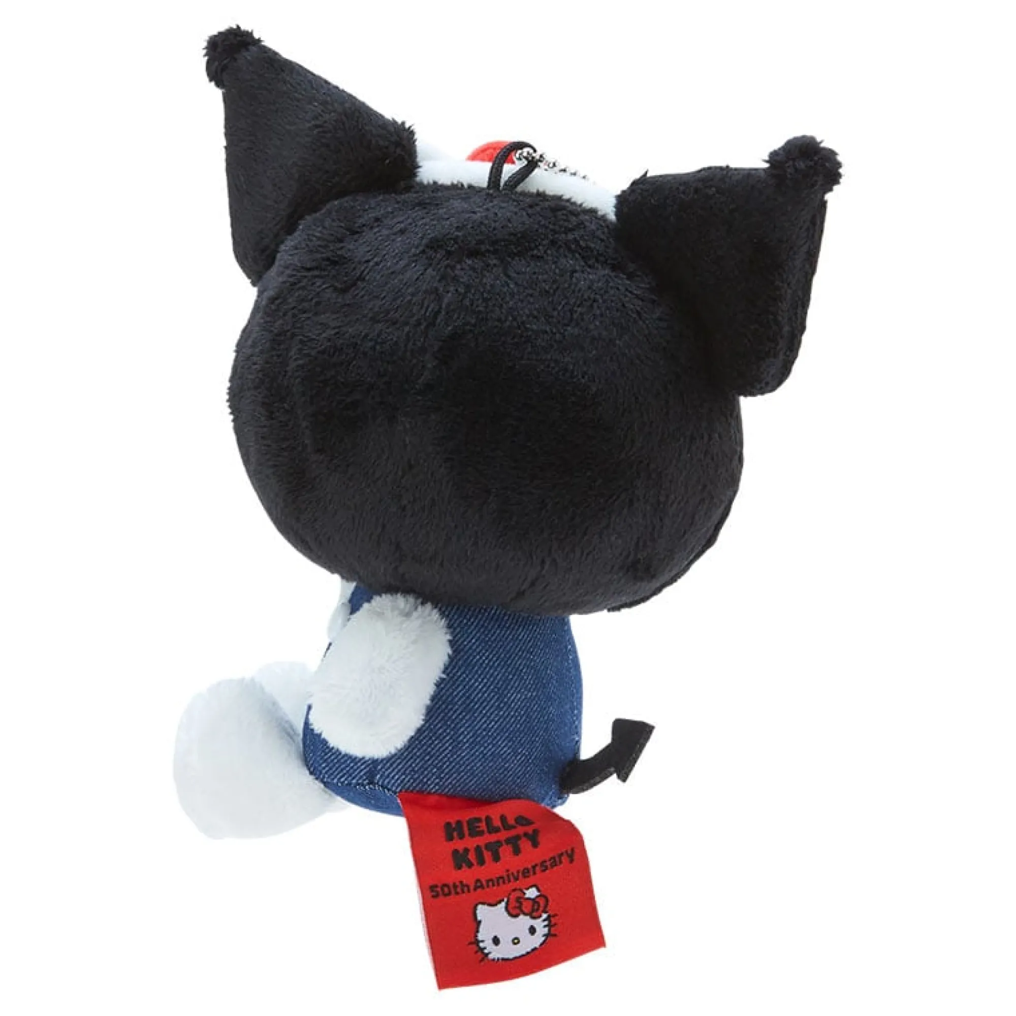 Japan Original Kuromi Mascot Keychain Plush (Hello, Everyone! Series)