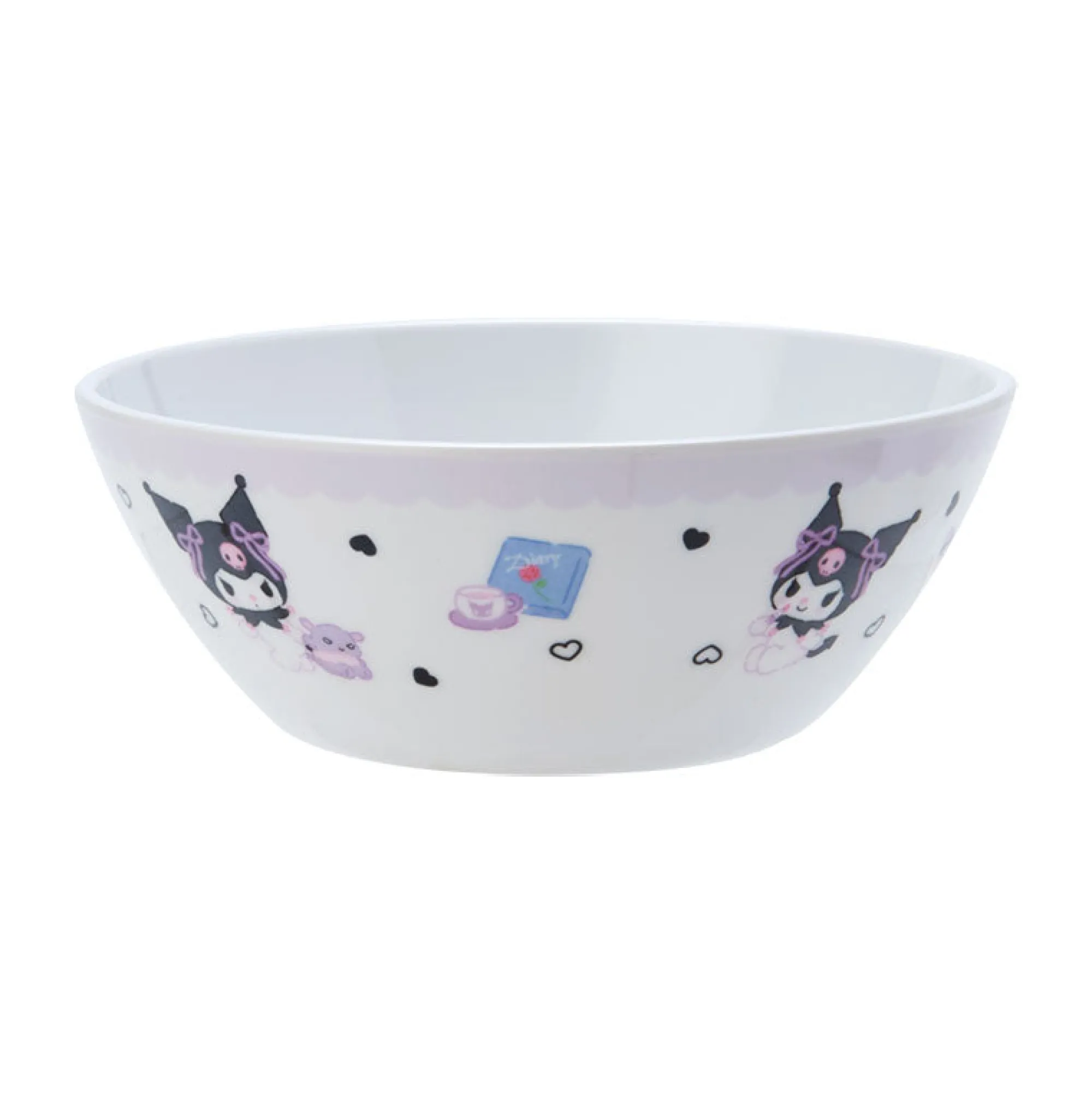 Japan Original Kuromi Melamine Bowl