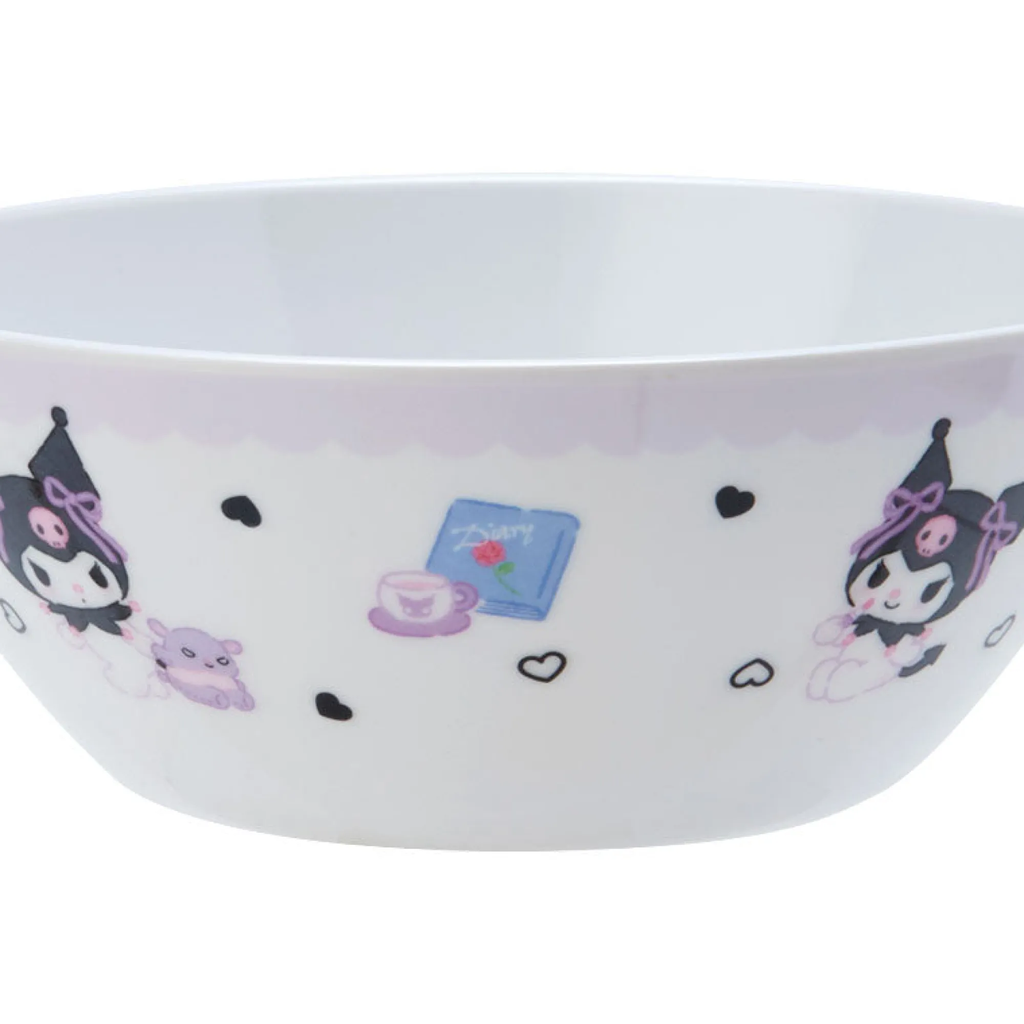 Japan Original Kuromi Melamine Bowl
