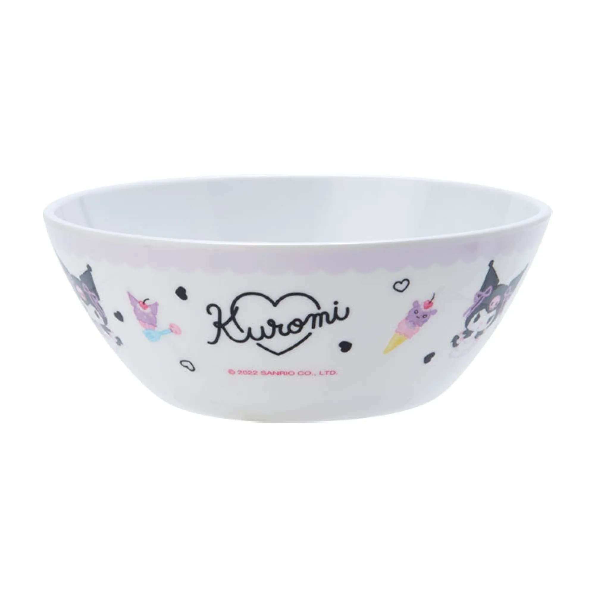 Japan Original Kuromi Melamine Bowl