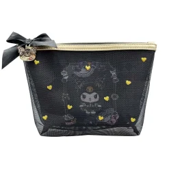 Global Original Kuromi Mesh Zipper Pouch (Fancy Ribbons Series)