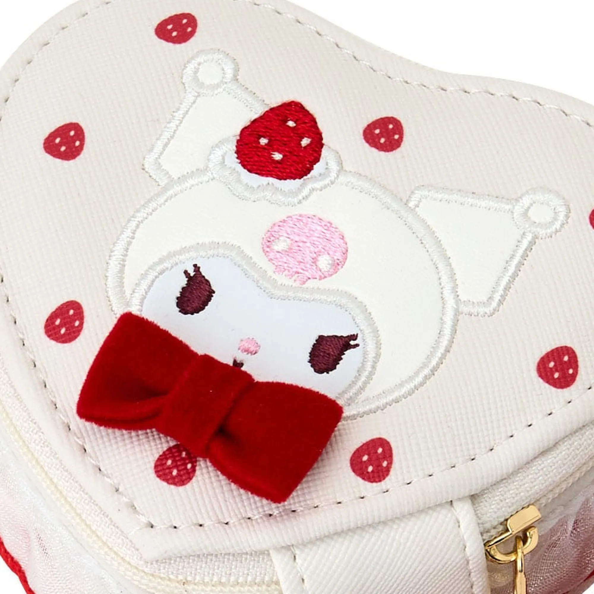 Japan Original Kuromi Mini Accessory Case (Sweet Shortcake Series)