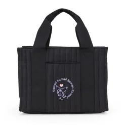 Japan Original Kuromi Mini Everyday Quilted Tote Bag