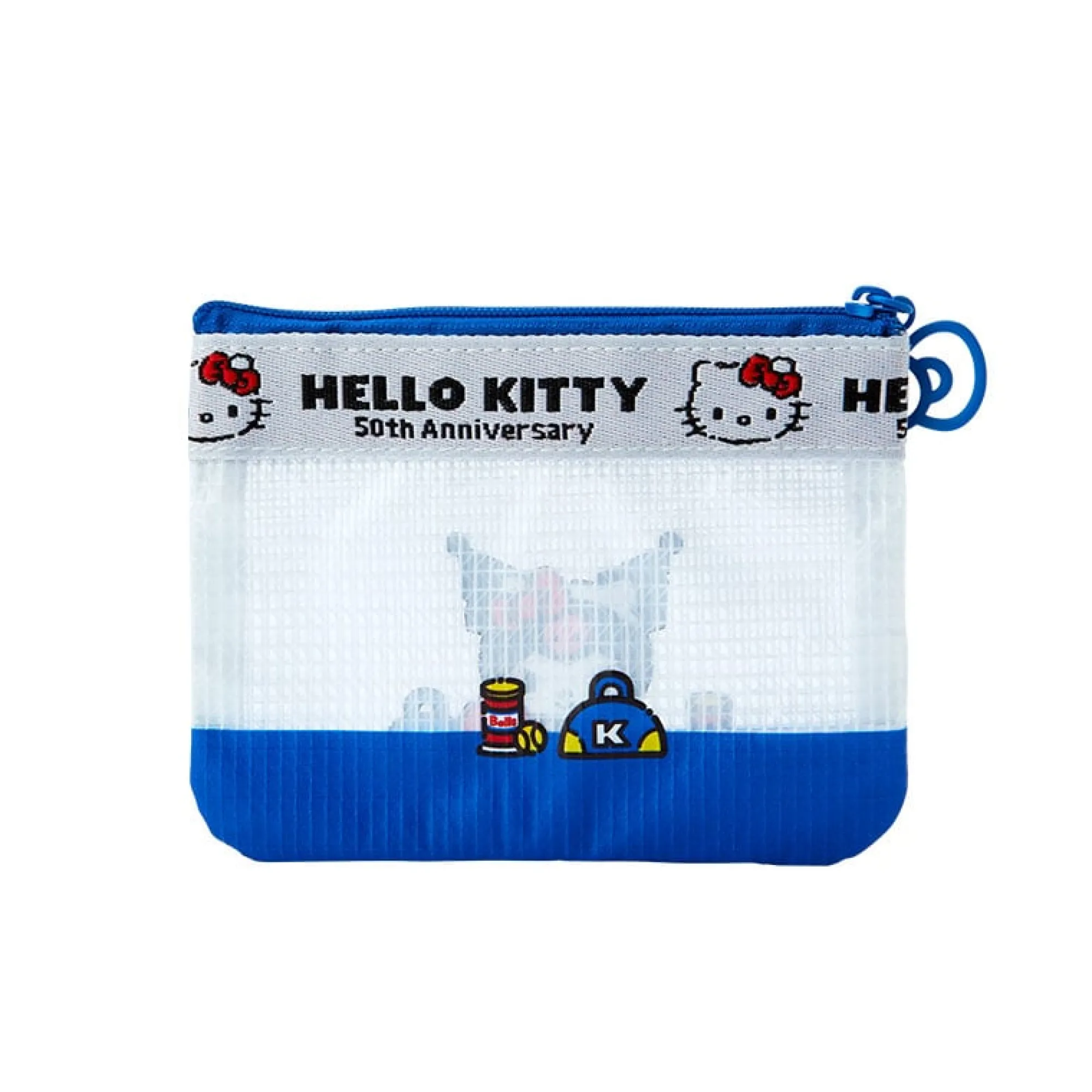 Japan Original Kuromi Mini Flat Pouch (Hello, Everyone! Series)