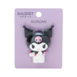 Japan Original Kuromi Mini Mascot Magnet