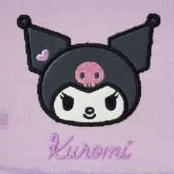 Japan Original Kuromi Mini Mesh Zipper Pouch