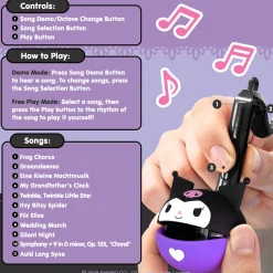 Hamee.com - Hamee US Kuromi Mini Otamatone Melody Charm
