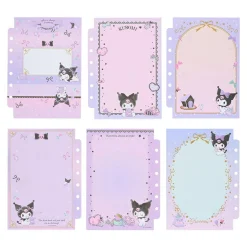 Japan Original Kuromi Mini Sticker Collect Book