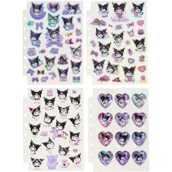Japan Original Kuromi Mini Sticker Collect Book
