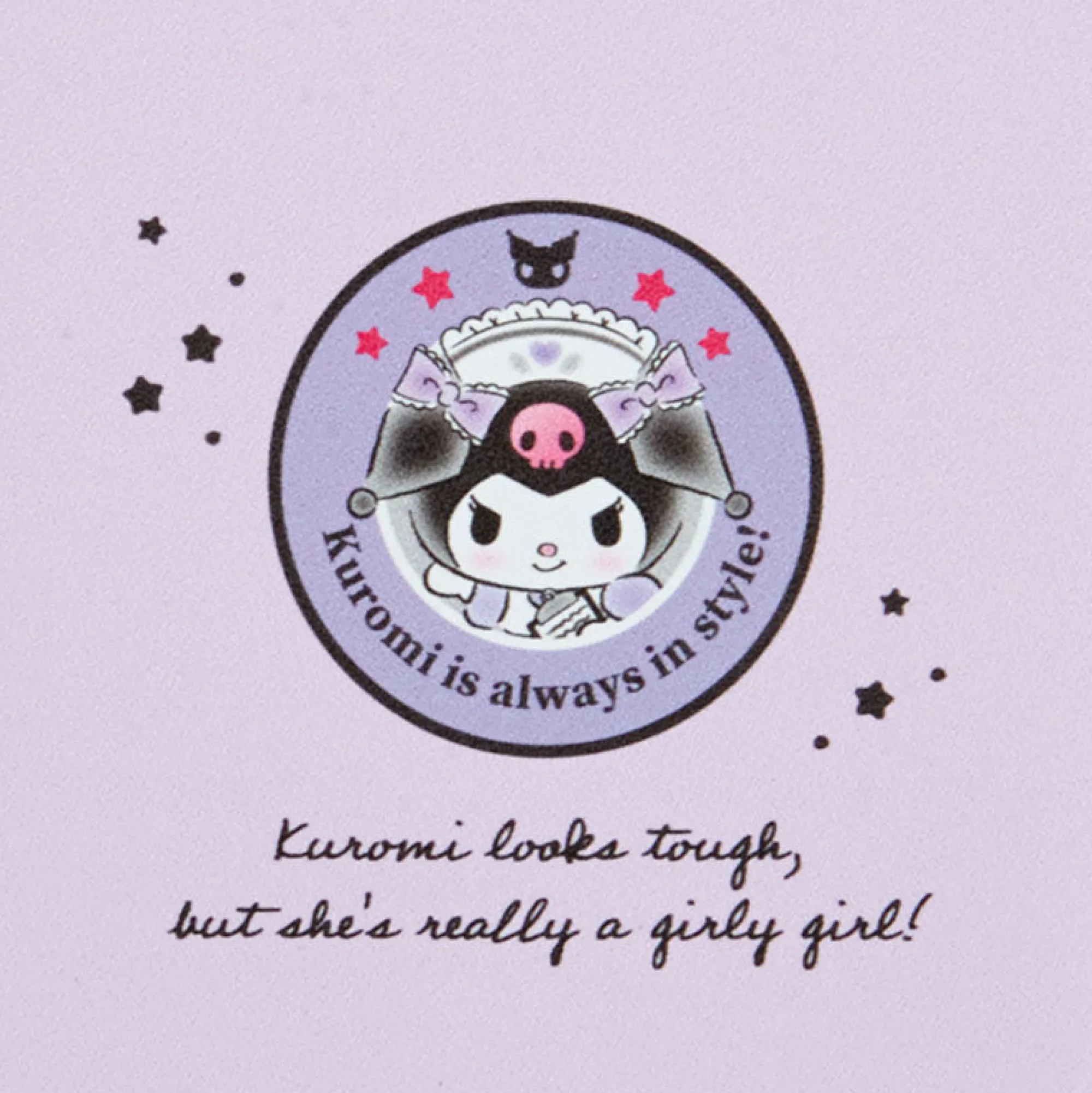Japan Original Kuromi Mini Travel First-Aid Case