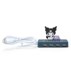 Japan Original Kuromi Mini USB Hub