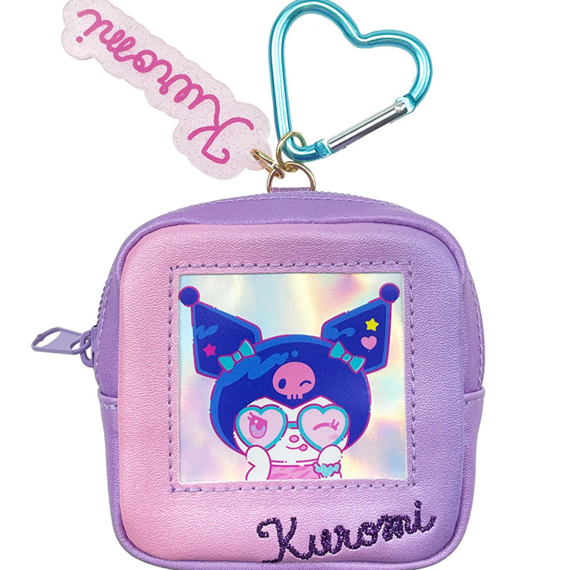 Global Original Kuromi Mini Zip Pouch (Kuromi Loves U)