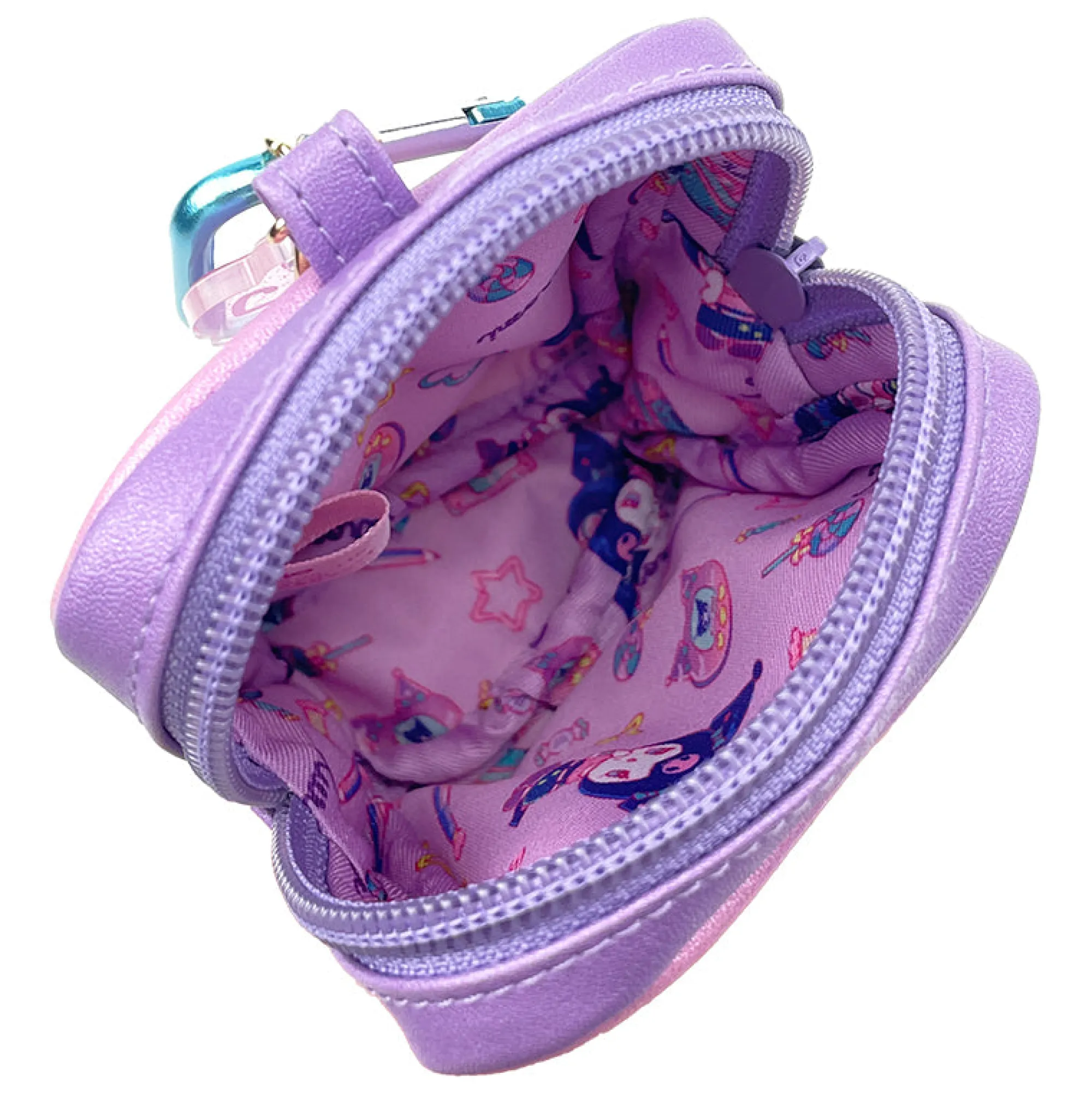 Global Original Kuromi Mini Zip Pouch (Kuromi Loves U)