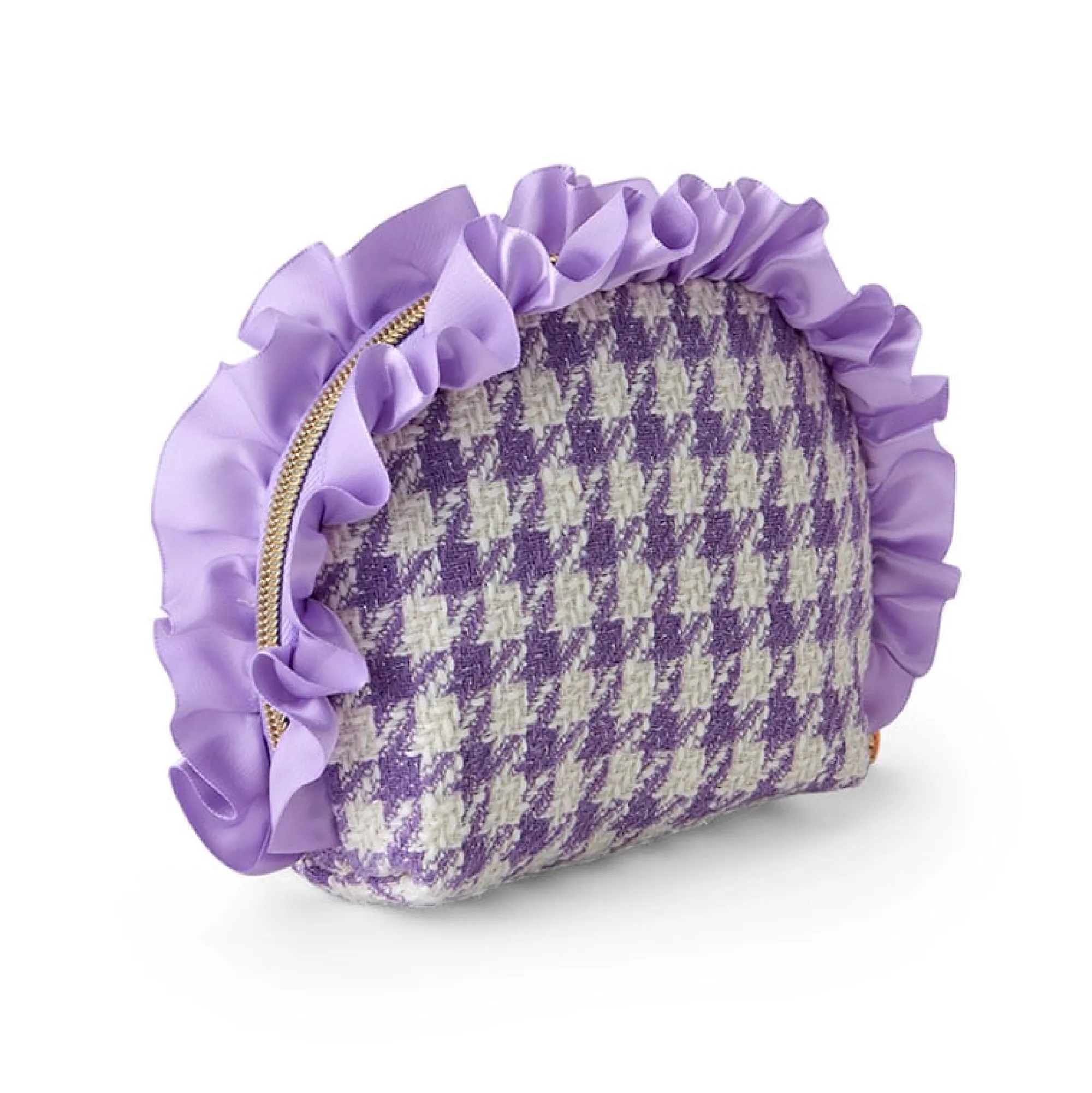 Japan Original Kuromi Mini Zipper Pouch (Ribbon Party Series)