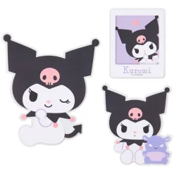Japan Original Kuromi 3-pc Dress Your Tech Sticker Set