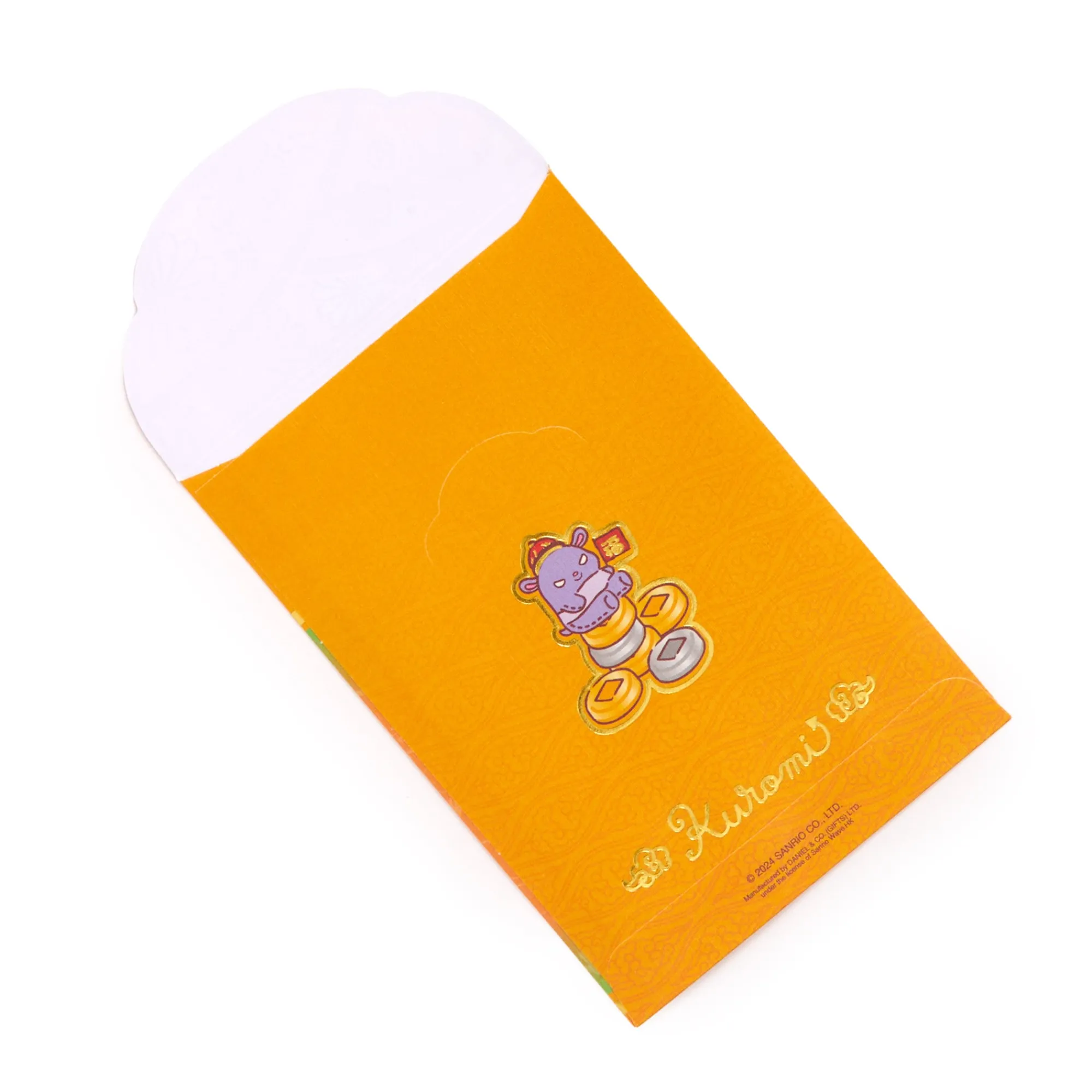 Global Original Kuromi 10-pc Enclosure Envelopes (Gold)