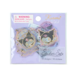 Japan Original Kuromi 30-pc Mini Sticker Set