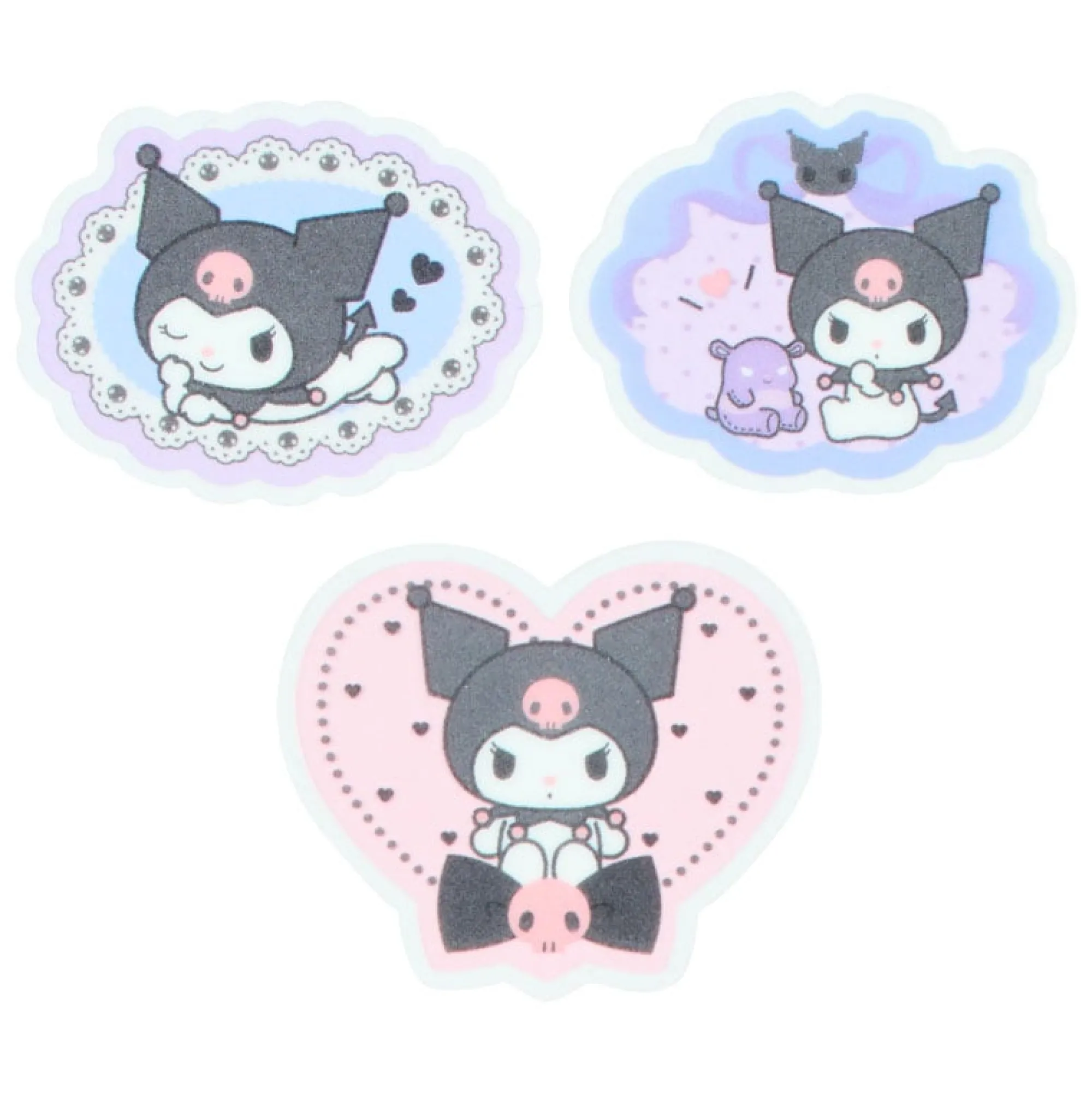 Japan Original Kuromi 30-pc Mini Sticker Set