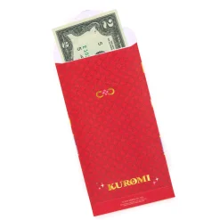 Global Original Kuromi 8-pc Vertical Enclosure Envelopes (Red)