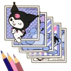 HUNET USA Kuromi Photo Big Sticker Pack