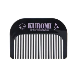 Japan Original Kuromi 2-Piece Mirror and Comb Set
