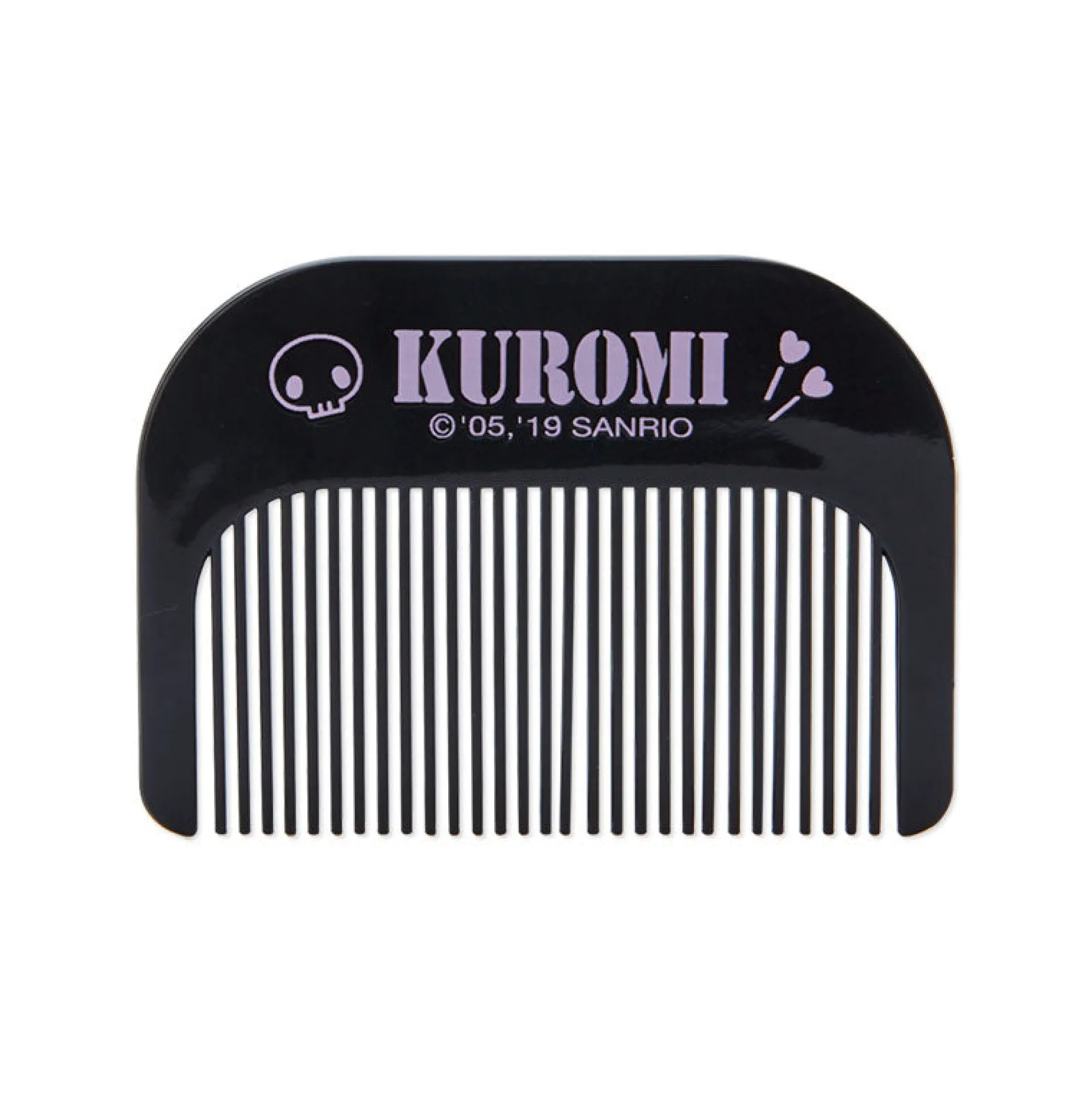 Japan Original Kuromi 2-Piece Mirror and Comb Set