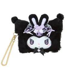 Japan Original Kuromi Plush Card Case (Ribbon Party Series)