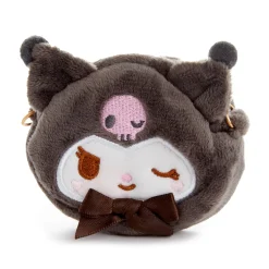 Global Original Kuromi Plush Convertible Mini Pouch (Wink Series)