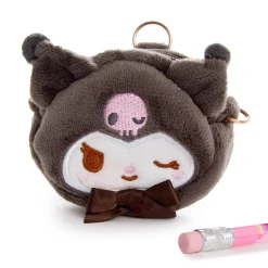 Global Original Kuromi Plush Convertible Mini Pouch (Wink Series)