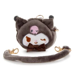 Global Original Kuromi Plush Convertible Mini Pouch (Wink Series)