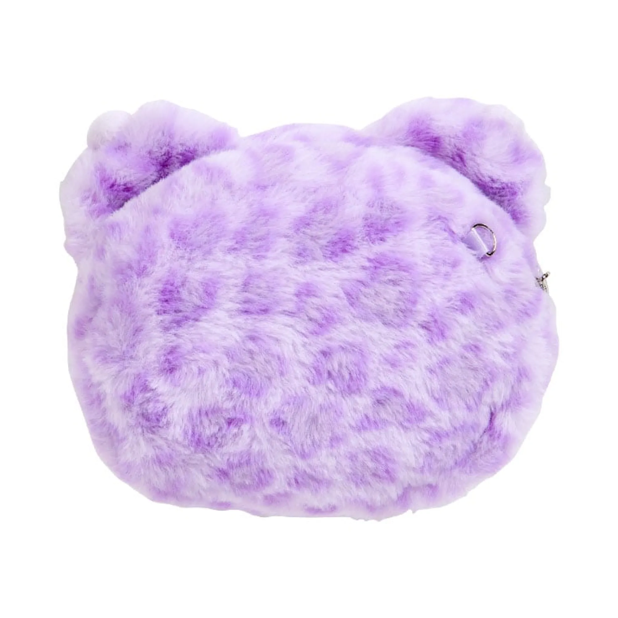 Japan Original Kuromi Plush Crossbody Bag (Leopard Pals Series)