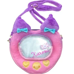 Global Original Kuromi Plush Crossbody Bag (Kuromi Loves U)