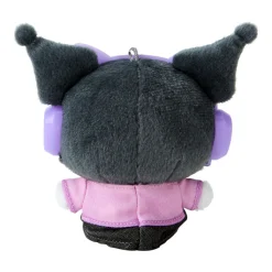 Japan Original Kuromi Plush Keychain Mascot (Heisei Pop Series)