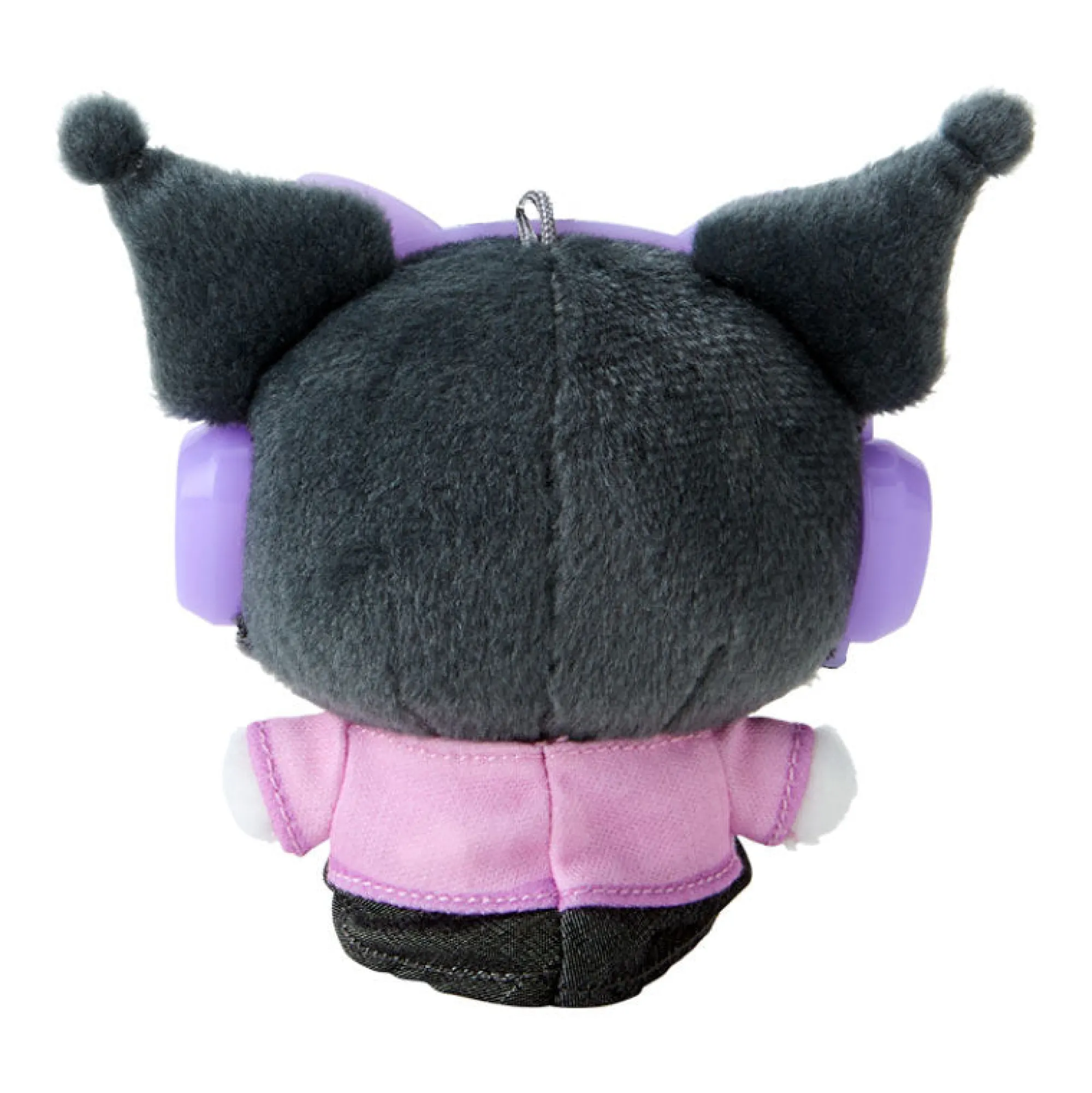 Japan Original Kuromi Plush Keychain Mascot (Heisei Pop Series)