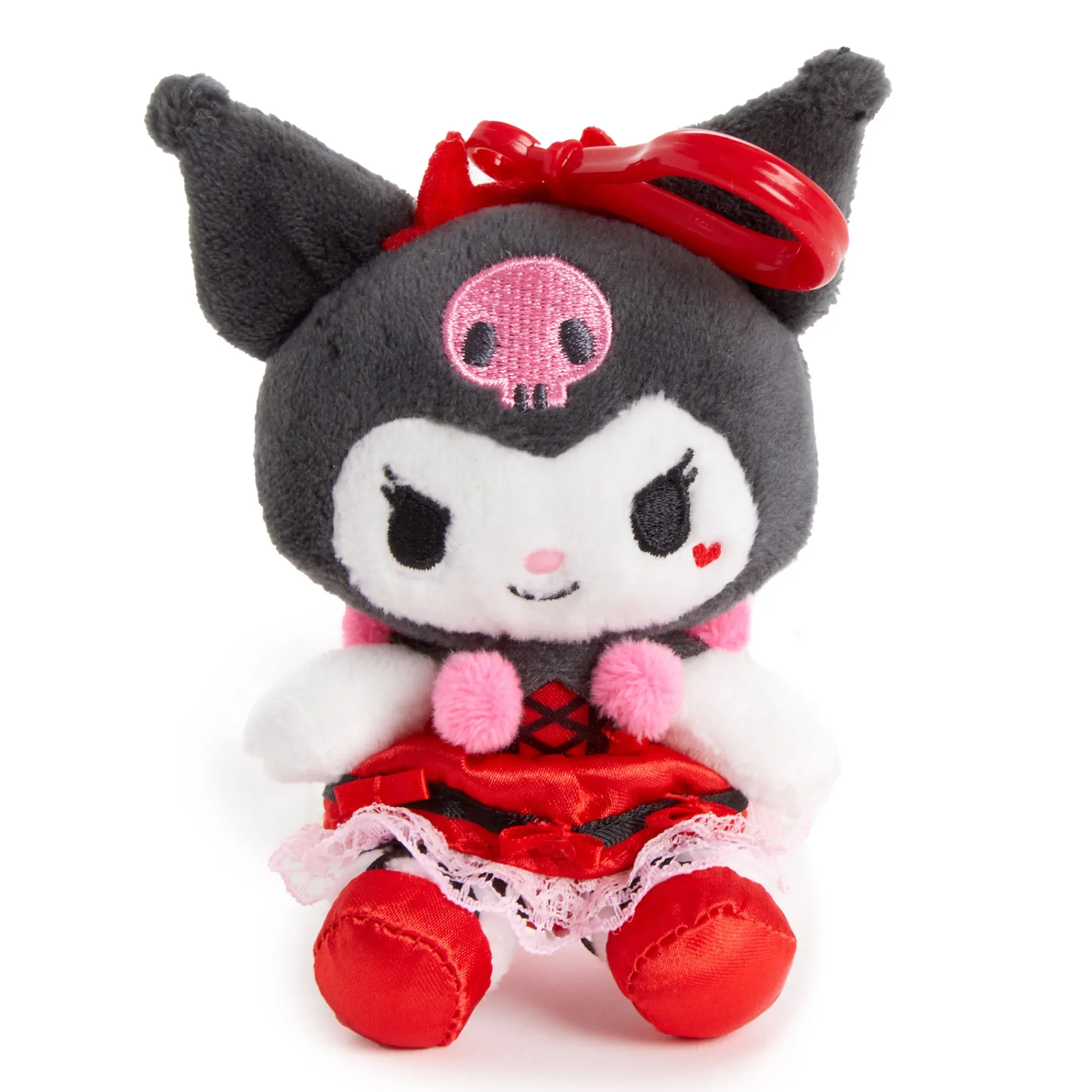 NAKAJIMA CORPORATION Kuromi Plush Mascot Clip (Strawberry Treat Series)
