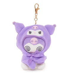 Global Original Kuromi Plush Mascot Keychain (Frightened Series)