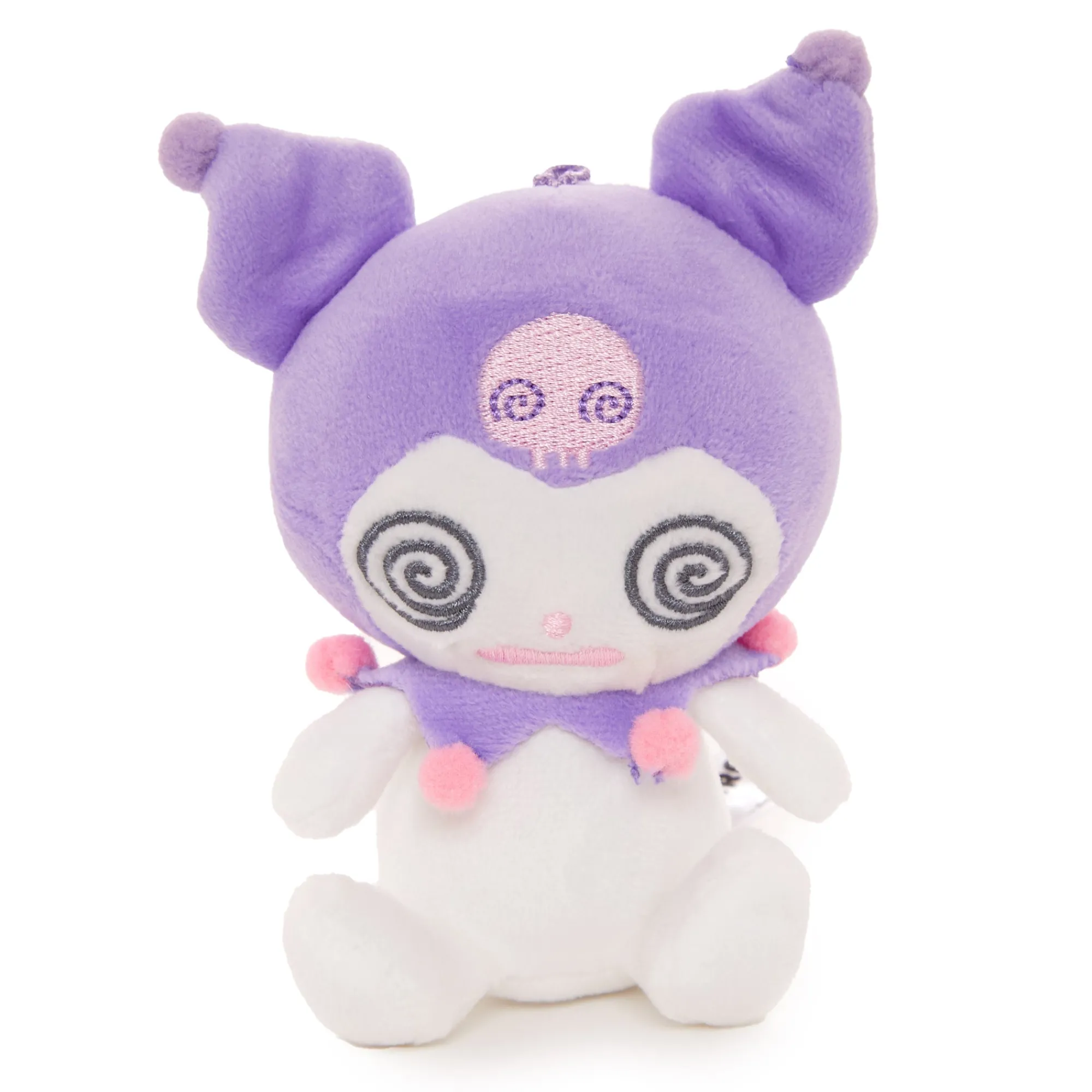 Global Original Kuromi Plush Mascot Keychain (Frightened Series)
