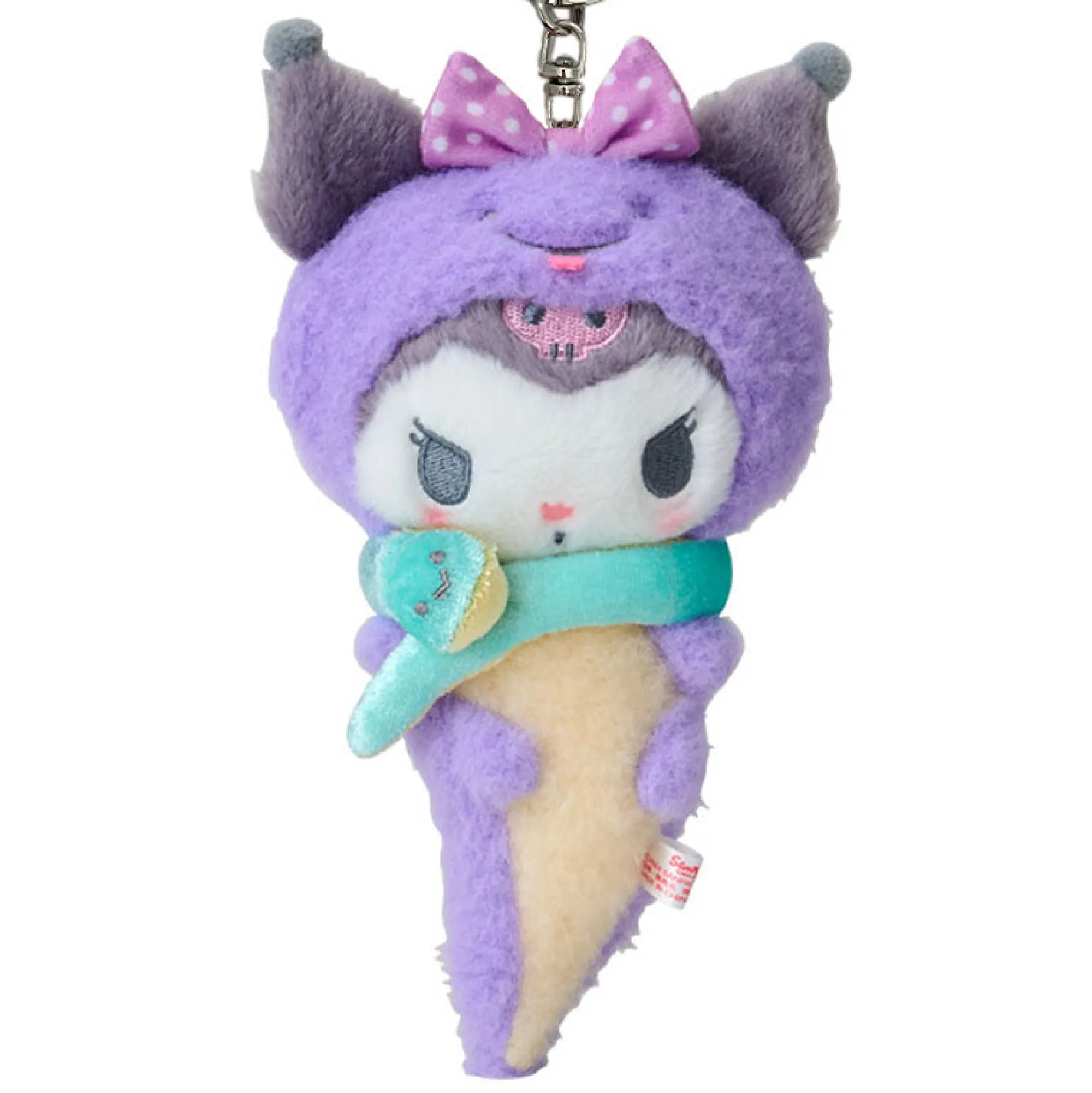 Japan Original Kuromi Plush Mascot Keychain (Lucky Zodiac Series)