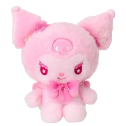Japan Original Kuromi Plush Mascot Keychain (Sakura Petals Series)