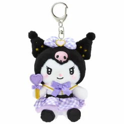 Japan Original Kuromi Plush Mascot Keychain (Love You More Series)