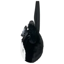 Japan Original Kuromi Plush Tote Bag (Midnight Melokuro Series)